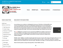 Tablet Screenshot of nadh.com
